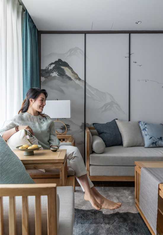 113m2兩居新中式，美到骨子里