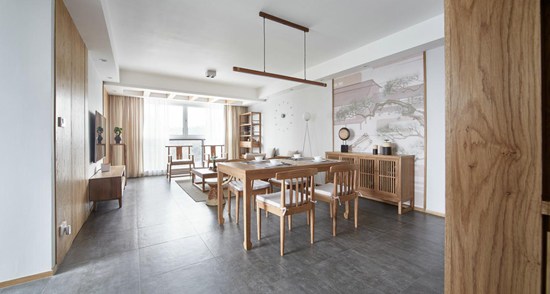標題一：130m2新中式風格，東方禪意，不期而遇