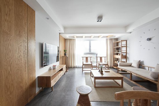 標題一：130m2新中式風格，東方禪意，不期而遇