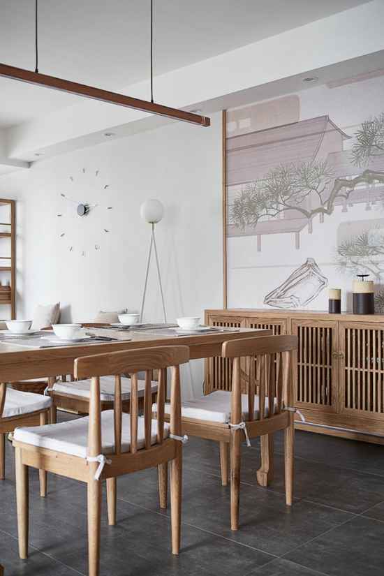 標題一：130m2新中式風格，東方禪意，不期而遇