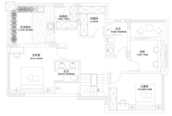 三代同堂怎么住才舒適？這里剛好有套合適的新古典案例，你可以看看！