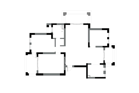 木質(zhì)結(jié)構(gòu)搭配現(xiàn)代家居：有溫度的北歐風(fēng)，成就三口之家的“小確幸”