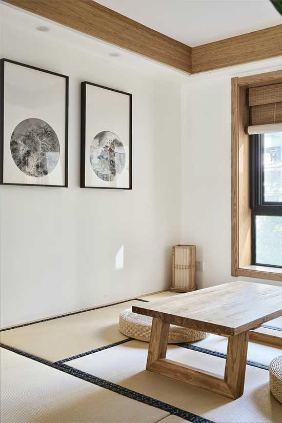 130㎡日式禪意佛系兩居室，原木帶來的滿室清香好獨(dú)特^