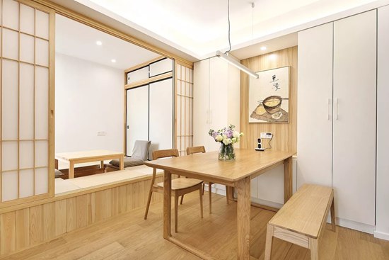 90㎡兩居室原木日式風(fēng)格，感受別樣的細(xì)膩！